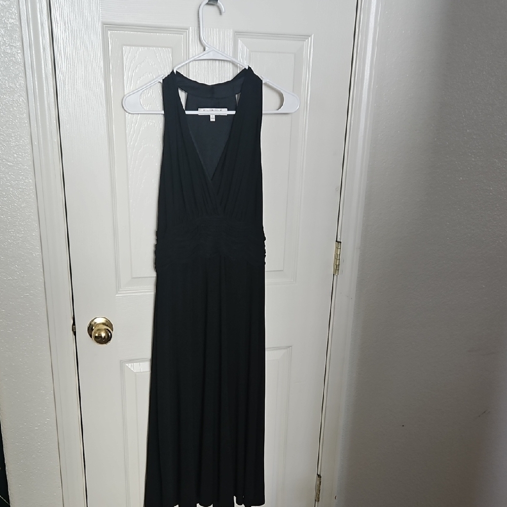 Evan Picone Black Sleeveless Dress